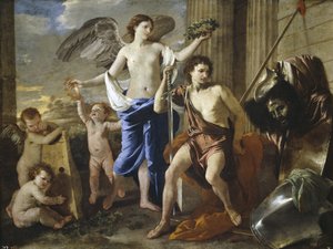 ダビデの勝利、1630年 作： Nicolas Poussin