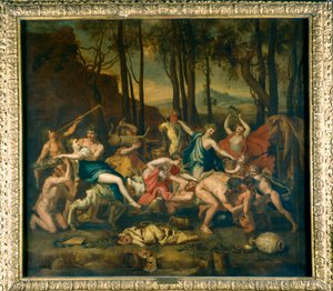 パンの勝利、1636 作： Nicolas Poussin
