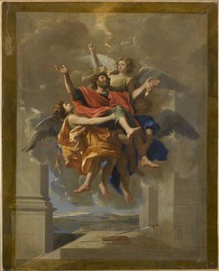 セントポールのエクスタシー、1650年。 作： Nicolas Poussin