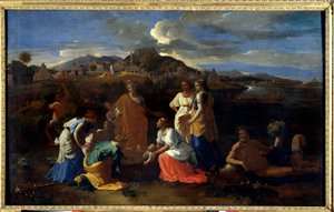 不明な画像 作： Nicolas Poussin