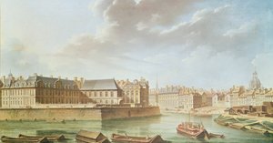 1757年のサンルイ島とホテルドブルトンビリエ