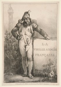 シリーズ La Vieille Armee Francaise の口絵 作： Nicolas Toussaint Charlet