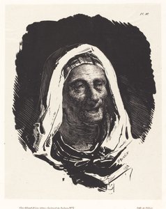 老婆の頭 作： Nicolas Toussaint Charlet