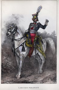 オフィサー ポーランド・ランサーズ・オブ・インペリアル・ガード 作： Nicolas Toussaint Charlet