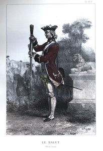 スイス近衛兵 作： Nicolas Toussaint Charlet