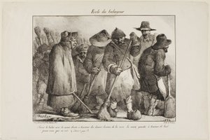 ストリートスイーパーのための学校 作： Nicolas Toussaint Charlet