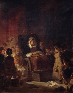 女教師 作： Nicolas Toussaint Charlet