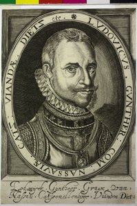 ナッソー＝ディレンブルク伯ルイス・ゲンター 作： Nicolas de Clerck