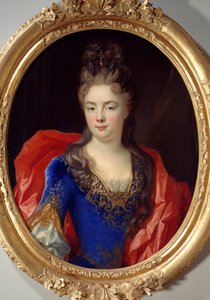 アンヌ・ジュヌヴィエーヴの肖像 ローハン公妃レヴィス・ヴァンタドール（1673年生まれ） 絵画：ニコラ・ド・ラルジリエール（1656-1746年 作： Nicolas de Largillière