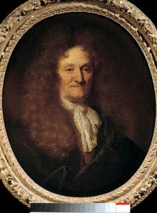 ジャン・ド・ラ・フォンテーヌ（1621-1695）の肖像 作： Nicolas de Largillière