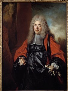 Louis Urbain lePelletierの肖像 作： Nicolas de Largillière
