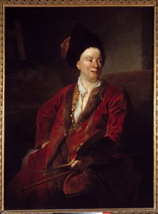 画家ジャン・バティスト・フォレスト（1636-1712）の肖像 ニコラ・ド・ラルジリエール（1656-1746）の絵画 1704年日。1,29x0,96 m Lille, musee des Beaux arts - 画家ジャン・バティスト・フォレスト（1636-1712年）の肖像。絵画：ニコラ・ド・ラルジリエール（1656-1