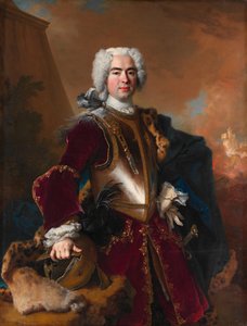 アンドレフランソワアロイドヘスデルキュレ1692-1779、1727。 作： Nicolas de Largillière