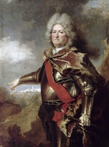 アントワーヌ・ル・プレストル、ピュイ・ヴォーバン伯爵（1654年-1731年）、ベテューヌ県知事 作： ニコラ・ド・ラルジリエール