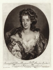 モデナのマリアの肖像 作： Nicolas de Largillière