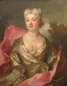 貴婦人の肖像 作： ニコラ・ド・ラルジリエール
