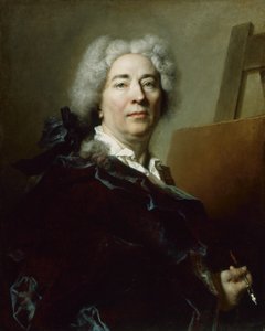 自画像、1725年 作： Nicolas de Largillière