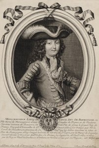 ブルゴーニュ公ルイの刻まれた肖像画（1682-1712） 作： Nicolas de Larmessin
