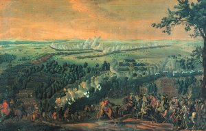 レスナヤの戦い、1720年代 作： Nicolas de Larmessin