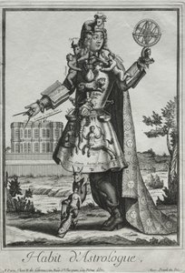 幻想的な衣装：占星術師の衣装、c。 1690。 作： Nicolas de Larmessin II