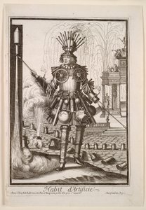 幻想的な衣装：花火職人の衣装 作： Nicolas de Larmessin II