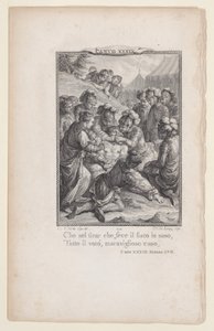 Canto 39, Stanza 57, from Orlando Furioso, 1774., 1774. 作： Nicolas de Launay