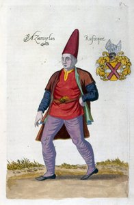 トルコ人男性（イラスト 作： Nicolas de Nicolay