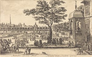 庭園の眺め 作： Nicolas de Son