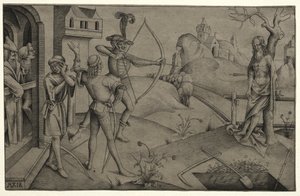 亡き父の体を狙う王の息子たち 作： Nicolaus Alexander Mair von Landshut