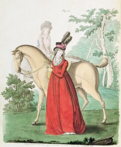ニコラウスハイデロフのファッションギャラリー、第II巻、1795年6月（印刷） 作： Nicolaus von Heideloff