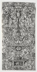 装飾パネル: マルス、戦いの神、c. 1507年。 作： Nicoletto da Modena