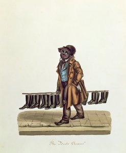 ブーツクリーナー、1840年頃