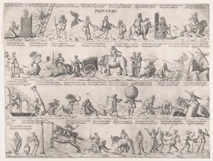 箴言、1564年、1564年。 作： Nicolo Nelli