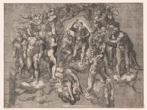 最後の審判 作： Nicolo della Casa
