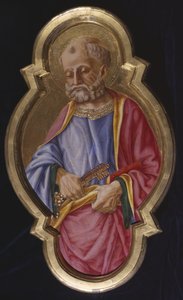聖ペテロ、1480〜85年頃 作： Nicolo di Maestro Antonio dAncona