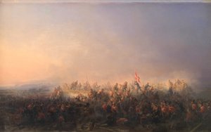 1849 年 7 月 6 日のフレデリシアの戦い 作： Niels Simonsen