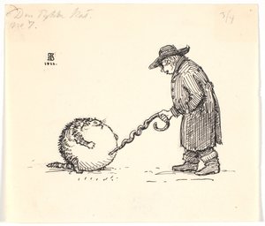 太った猫 作： Niels Skovgaard