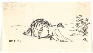 太った猫 作： Niels Skovgaard