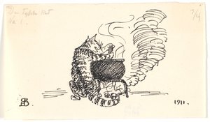 太った猫 作： Niels Skovgaard