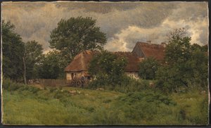 マナーハウスの古い別棟 作： Niels Skovgaard