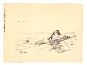 「ティスヴィルデのサンドラッシュ」のイラスト 作： Niels Skovgaard