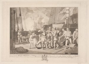 1644年、フェーマルン海戦でのクリスチャン4世 作： Niels Truslew