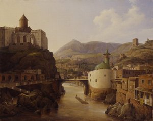 ティフリスの眺め、1839 年