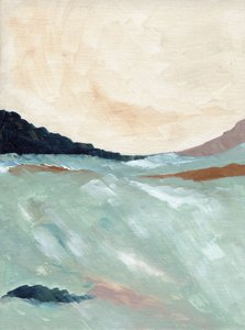 「沿岸の風景」の抽象画 作： 