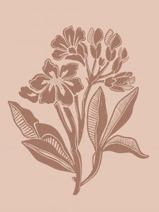 素朴で植物的な花々 作： Nikita Jariwala