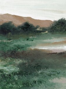 霧のかかった山の風景 作： Nikita Jariwala