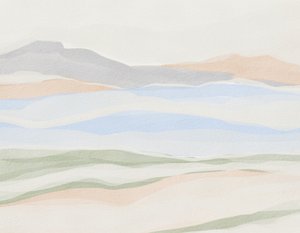 パステルカラーの層 作： 