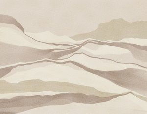 静寂に包まれた砂丘 作： 