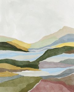 静謐な重層的な風景