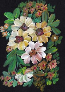 鮮やかな花束 作： 